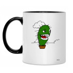 Кружка двухцветная