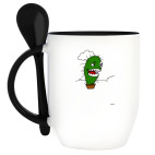 Кружка с ложкой