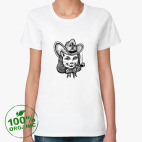 Женская футболка органик