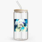 Банка с бамбуковой крышкой