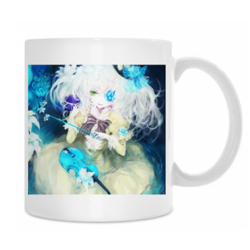 Кружка с принтом Anime art