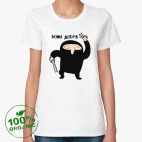 Женская футболка органик