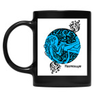 Кружка цветная UV-DTF