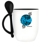 Кружка с ложкой