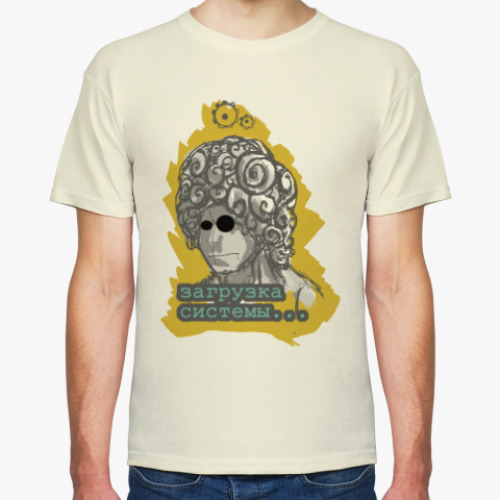 Футболка с принтом пробуждение