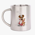 Кружка металлическая