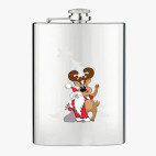 Фляжка стальная