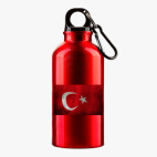 Металлическая бутылка 400 мл UV-DTF