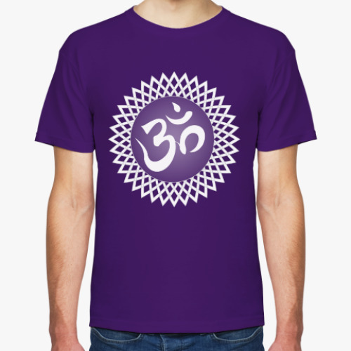 Футболка с принтом Ом