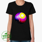 Женская футболка органик