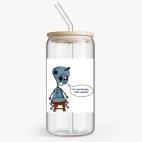 Банка с бамбуковой крышкой