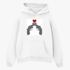 Толстовка худи оверсайз