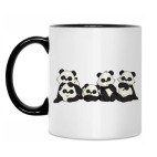 Кружка двухцветная