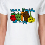 Save a vegetable-eat a pig