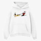 Толстовка худи оверсайз