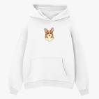 Толстовка худи оверсайз