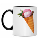 Кружка двухцветная