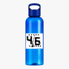 Прозрачная спортивная бутылка