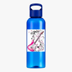 Прозрачная спортивная бутылка