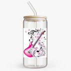 Банка с бамбуковой крышкой