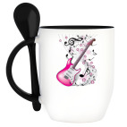 Кружка с ложкой