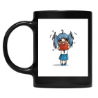 Кружка цветная UV-DTF