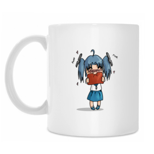 Кружка с принтом 'Wiki loves eat'