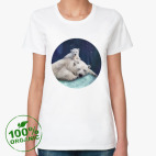 Женская футболка органик