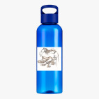 Прозрачная спортивная бутылка