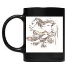 Кружка цветная UV-DTF