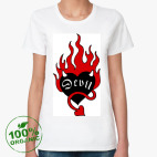 Женская футболка органик