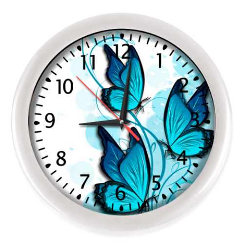 Настенные часы Бабочки