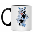 Кружка двухцветная