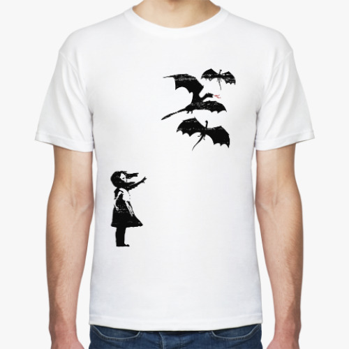 Футболка с принтом Игра престолов. Кхалиси