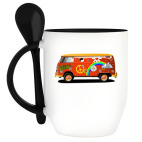 Кружка с ложкой