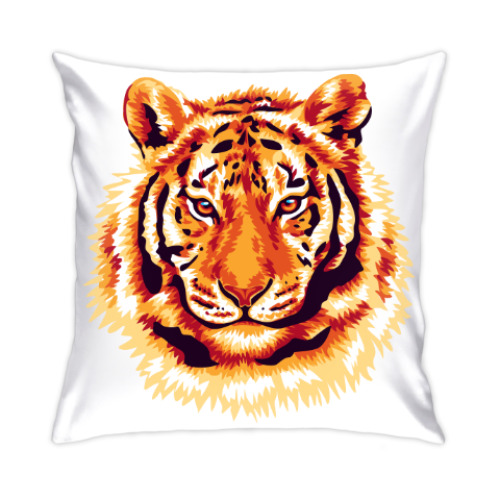 Подушка с принтом Тигр