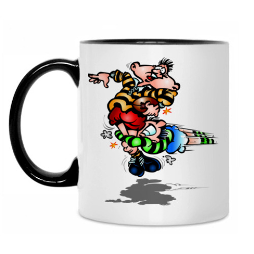 Кружка с принтом Американский футбол