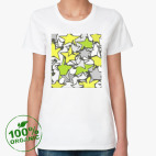 Женская футболка органик