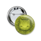 Значок 37 мм Травяной кот