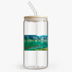 Банка с бамбуковой крышкой