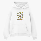 Толстовка худи оверсайз