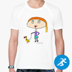 Мужская спортивная футболка