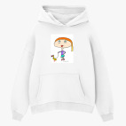 Толстовка худи оверсайз