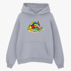 Толстовка худи оверсайз