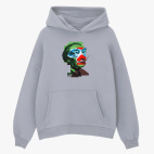 Толстовка худи оверсайз