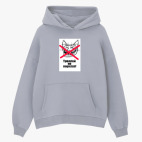 Толстовка худи оверсайз