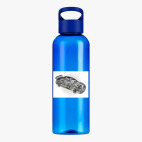 Прозрачная спортивная бутылка