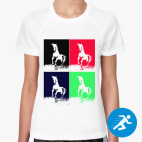 Женская спортивная футболка