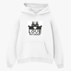 Толстовка худи оверсайз