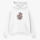 Толстовка худи оверсайз